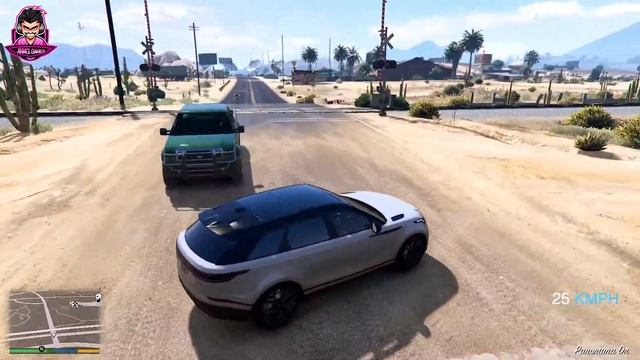 GTA 5 : RANGE ROVER VS RENAULT DUSTER CARS TUG WAR | WICH IS BEST | ANMOL GAMEX смотреть онлайн