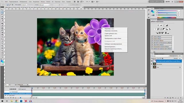 Как вставить картинку в Photoshop смотреть онлайн