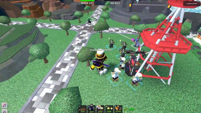 ACCELERATOR AND MILITANT VS. FALLEN MODE (Roblox TDS) смотреть онлайн