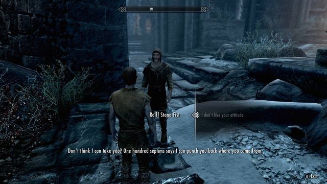 What happens If come to Rolff Stone Fist as a Dark Elf смотреть онлайн