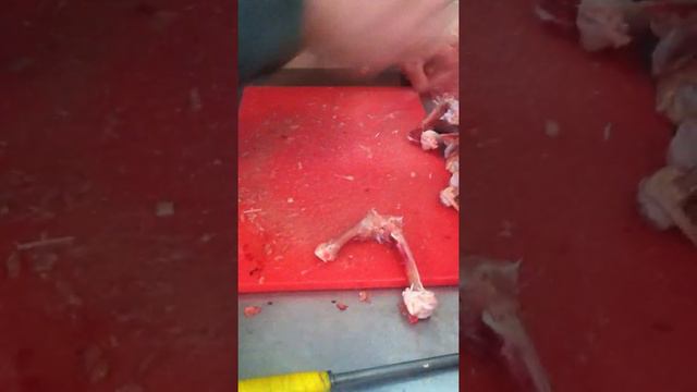 обвалка куриных окорочков 10 шт за 2 минуты смотреть онлайн