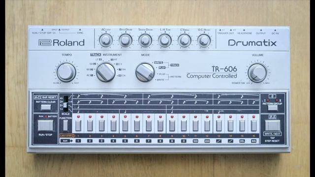 Roland TR-606 Sound Clip смотреть онлайн