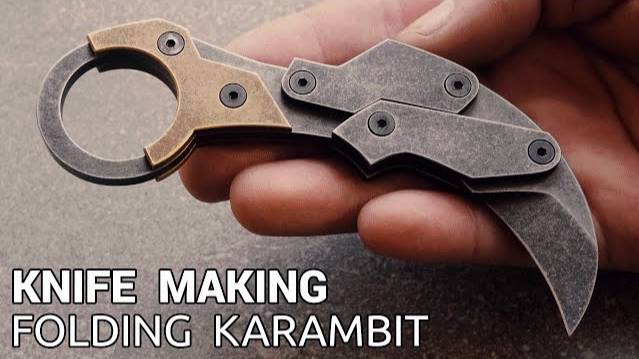 Knife Making - Folding Karambit смотреть онлайн