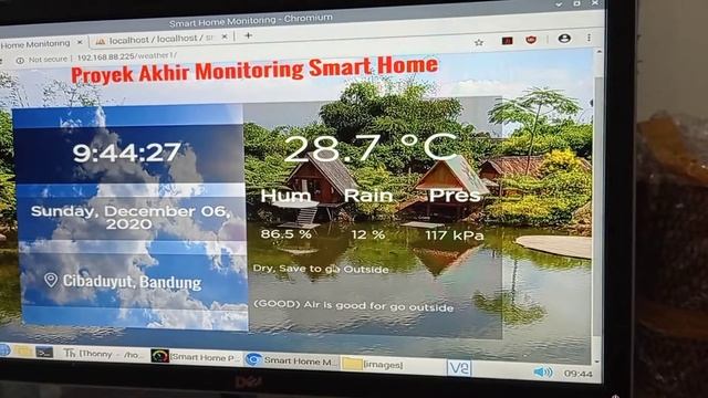 Smart Home monitoring raspberry pi, php, mysql смотреть онлайн