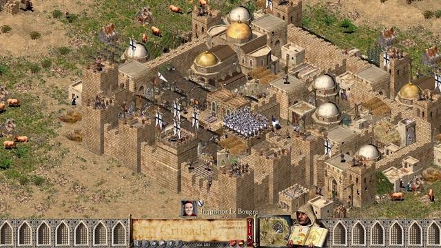 KI-Kampf | Emira und Löwenherz ⚔️ Inquisitor, Ratte, Raubritter | Custom AIs | Stronghold Crusader смотреть онлайн