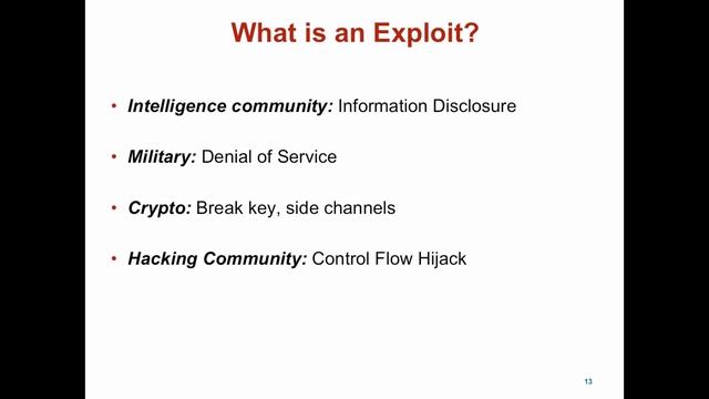 Automatic Exploit Generation Overview смотреть онлайн