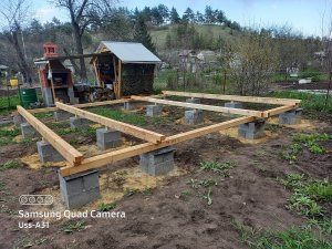 Подготовка обвязки брусом, своими руками