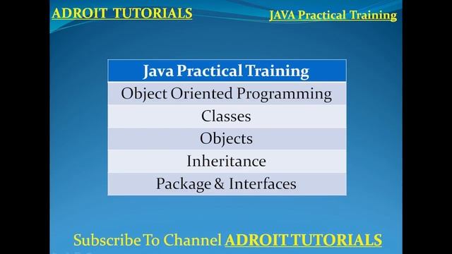 Java Practical Training : Introduction to Course смотреть онлайн