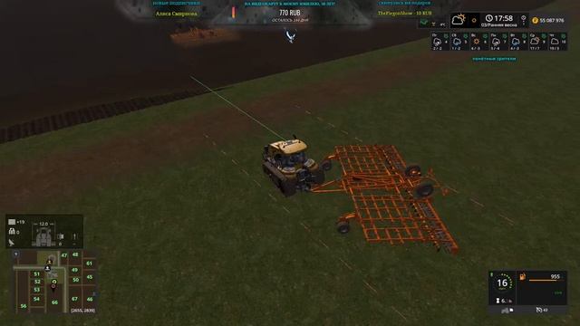 Стрим | Farming Simulator 17 | Карта "Свапа Агро" с модом "Сезоны". ч. 2. Реконструкция полей. смотреть онлайн