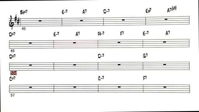 How High The Moon ( Bossa Nova ) - ( Eb instrument ) смотреть онлайн