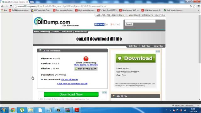 COME RISOLVERE BUG DLL MANCANTE!! (SU TUTTI I GIOCHI) смотреть онлайн