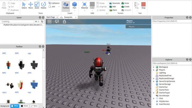 How to make a NPC move on Roblox Studio! смотреть онлайн