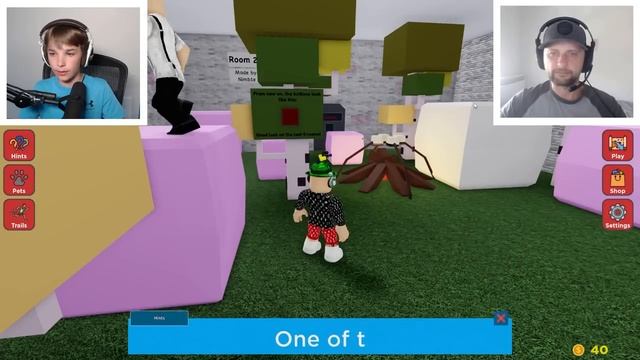 FIND THE BUTTON OR YOU CAN'T EXIT | Find The Button Roblox смотреть онлайн