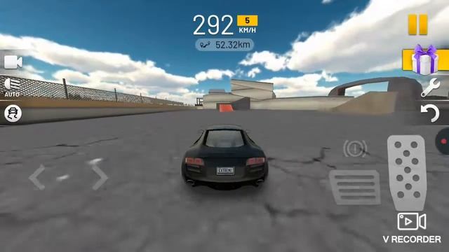 Extreme car driving gameplay with Audi R8 смотреть онлайн