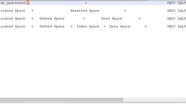 SQL Server Log Size and Database Size space in SQL Server and meaning of Unallocated Unused column смотреть онлайн