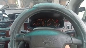 Режим самодиагностики АКПП  на Nissan Elgrand-E50.