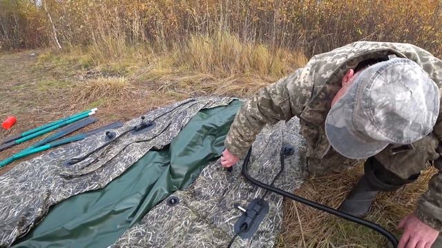 Охота на утку.С чучелами на северную утку свиязь .иж 27.Fishing and Hunting смотреть онлайн