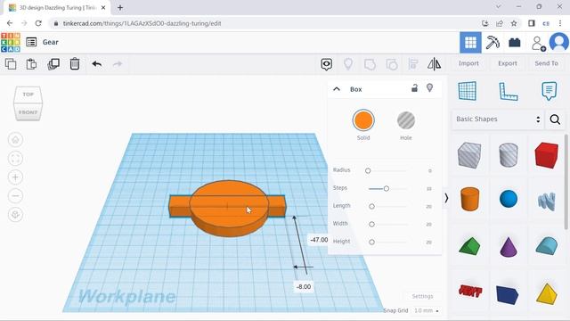 How to Make a Gear in Tinkercad