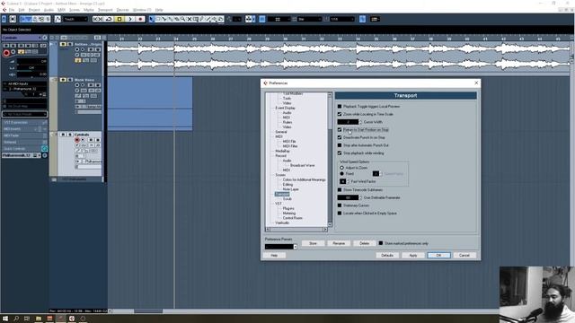 Cubase - Return the Cursor to Starting Position on Stop смотреть онлайн
