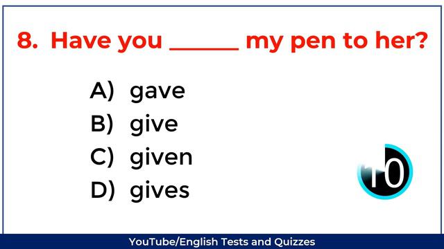 Can you score 15/15 on this quiz? 99% CANNOT! Irregular Verbs Quiz #1 смотреть онлайн