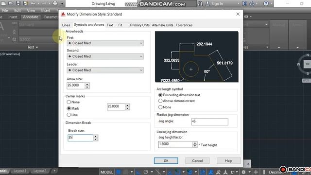 How to edit dimensions in AUTOCAD смотреть онлайн