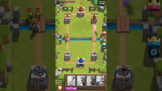 Clash Royale Game - Training Camp King Battle смотреть онлайн