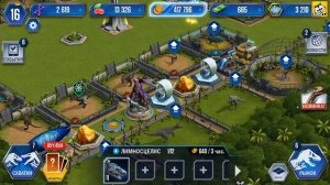 Подводные бои и первый гибрид! - Jurassic World the Game #8