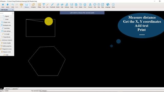 Open, measure, print the CAD files | The best alternative to DWG TrueView смотреть онлайн