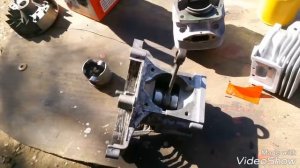 Ремонт мотокосы. Кусторез.