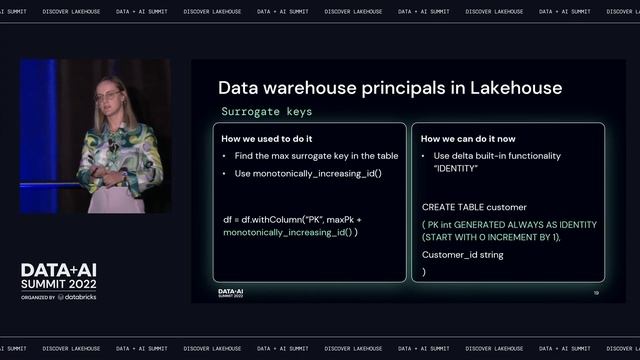 Enabling BI in a Lakehouse Environment: How Spark and Delta Can Help With Automating a DWH Develop смотреть онлайн