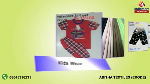 Cotton and Rayon Fabric by Abitha Textiles, Erode смотреть онлайн
