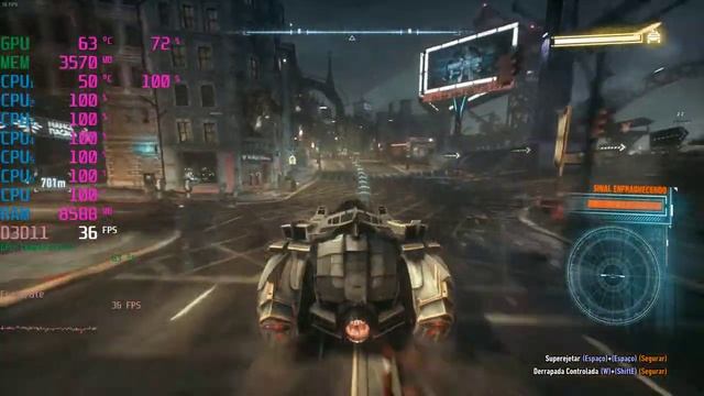 Batman Arkham Knight PHENOM II X6 + GTX 960 4GB смотреть онлайн