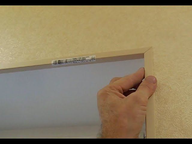 ОТКОС 5мин.Как приклеить пластиковый уголок на откосах, внешних углах стен. Угол Пластиковый Видео смотреть онлайн