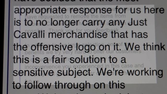 #TakeOffJustLogo - Nordstrom & Amazon Remove just cavalli Line смотреть онлайн