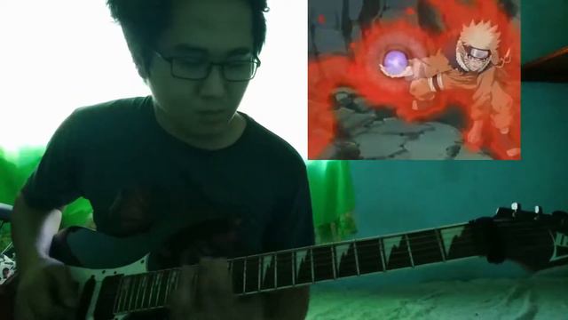 Naruto OST - The Rising Fighting Spirit (Battle Theme) Guitar Cover смотреть онлайн