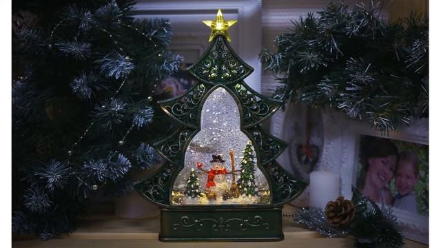 Светильник световой елка "Снеговик" смотреть онлайн