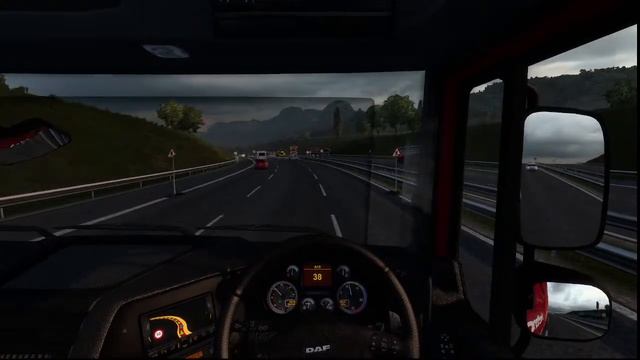 Euro Truck Simulator DAF XF 105 Royal Mail Carisle-Southampton смотреть онлайн
