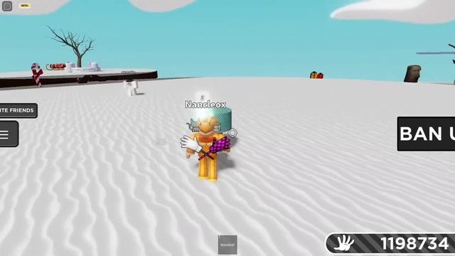 How To Get Snowball Glove And Engineer’s gift badge | Slap Battles Roblox смотреть онлайн