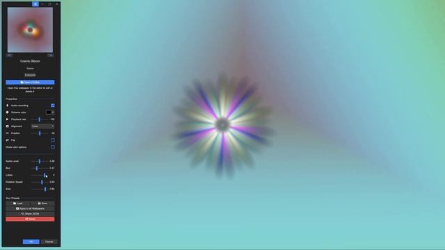 Cosmic Bloom for Wallpaper Engine смотреть онлайн