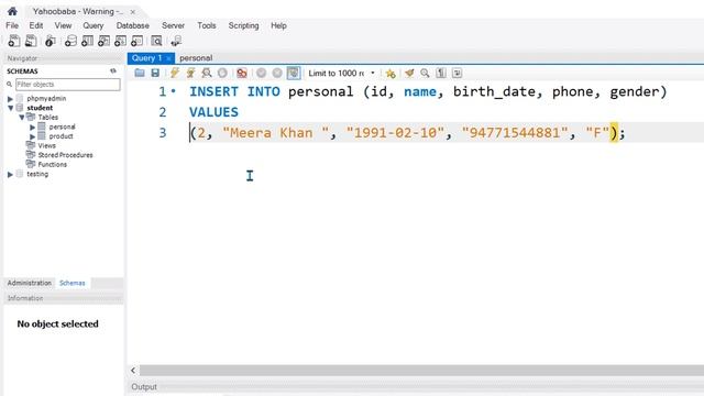 MySQL INSERT Multiple Rows Tutorial in Hindi / Urdu смотреть онлайн