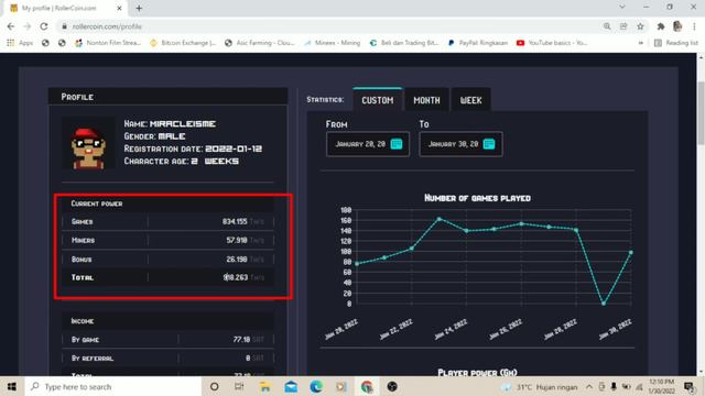 Power mining di Rollercoin udah 900k Th/s Semangat смотреть онлайн