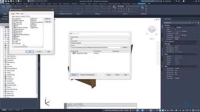 BIM teedeehituses - IFC eksport AutoCAD 3D objektidest смотреть онлайн