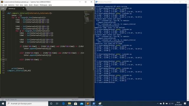 Google Mülakat Sorusu (Google Coding Interview) Calender Console Application with Python смотреть онлайн