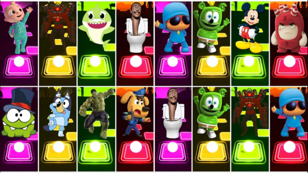 Oddbods Bubbles All Video Megamix ? Cocomelon Friends ? Baby Shark ? Skibidi Toilet. Кто победит?