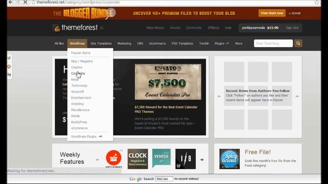 Easy WordPress 2 - Choosing a ThemeForest Theme смотреть онлайн
