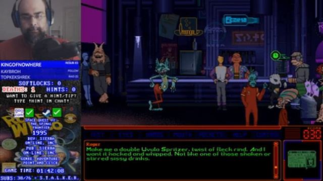 Space Quest VI: Roger Wilco in the Spinal Frontier - Part 1 смотреть онлайн
