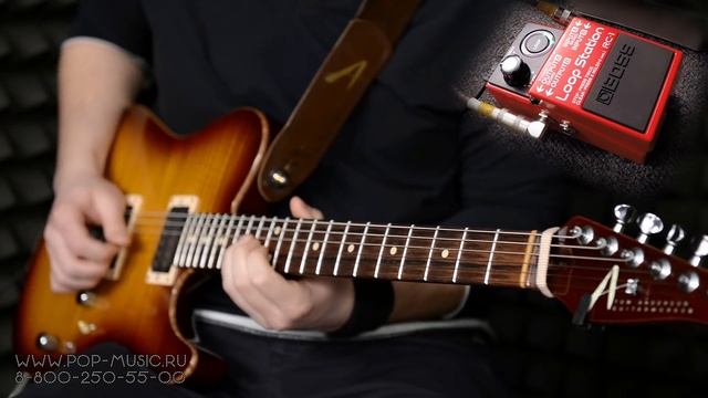 BOSS RC-1 Loop Station - доступный гитарный лупер смотреть онлайн