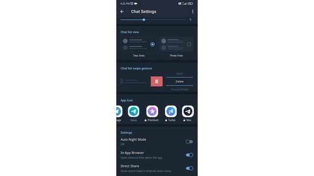 How to Customize Chat List Swipe Gestures on Telegram on Android смотреть онлайн