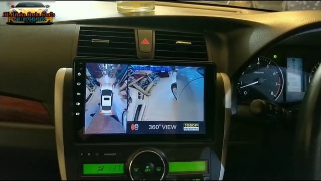 9.5&quot inch Android Player and universal 360° cam installed in Toyota Allion 2015! Stock availabl смотреть онлайн