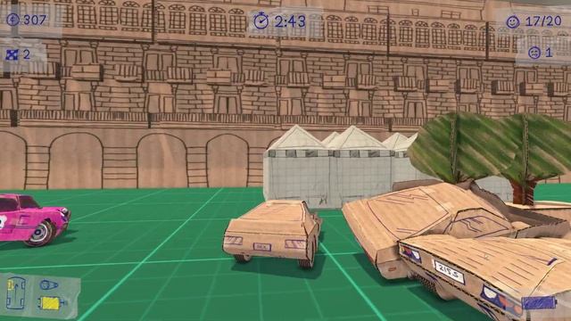 Картонный батлрояль ► CONCEPT DESTRUCTION смотреть онлайн